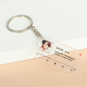 Custom Printed Acrylic Keychain Acrylic Charms Acrylic Keychain