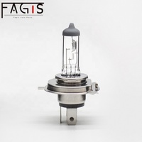 Bombilla halógena automotriz H4, lámpara halógena HB2 de 12V, 100/90W, P43T, luz blanca cálida, 9003 más concentrada