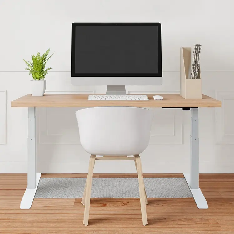 Office Furniture Standing Desk Electric Lifting Desktop Height Adjustable Executive Desk