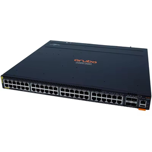 Commutateur Ethernet Gigabit Premium <span class=keywords><strong>Aruba</strong></span> <span class=keywords><strong>JL675A</strong></span> 48 ports PoE Classe 4 48,6W Série 6100 4 ports SFP+ QoS SNMP Empilable VLAN 176 Gbit/s - Product Image 5