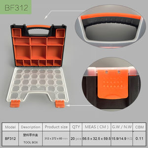Organizzatori di parti Hardware cassetta degli attrezzi di stoccaggio Versatile e durevole scatola portaoggetti portatile - Product Image 3