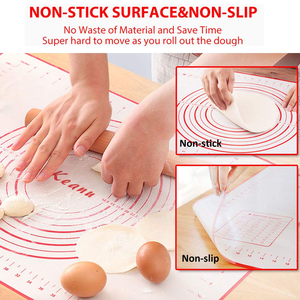 Silicone <b>Baking</b> Mat/Dough Pastry Mat Kitchen Accessories for Chopping Measurements Gaining More & More Popularity - Product Image 4