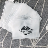 Petits mini sacs d'emballage en plastique écologiques personnalisés, pochette à fermeture éclair pour petites entreprises, sac à fermeture éclair recyclable
