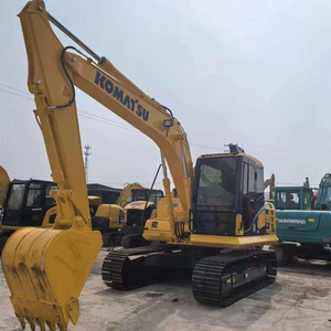 Excavatrice d'occasion Komatsu PC130, prix compétitif, fabrication japonaise, 13 tonnes, vente d'excavatrices d'occasion PC130 en Chine - Product Image 4