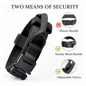 <span class=keywords><strong>Collar</strong></span> de Nailon para Perro con Hebilla Metálica de Liberación Rápida, Ajustable, Cómodo, Impermeable, con Logotipo Personalizable y Asa de <span class=keywords><strong>Control</strong></span> Reforzada - Product Image 5