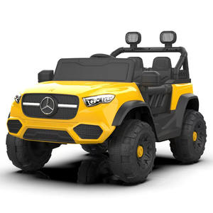 Лучшая цена! Роскошный двухместный детский электромобиль 12В для бездорожья с мощным аккумулятором. Детский игрушечный автомобиль-каталка для детей. - Product Image 3