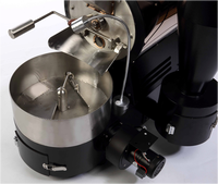 Tostador de Café WK de 2 kg a 2,5 kg con Calentamiento a Gas/Eléctrico, Tostado Semidirecto y Semiaéreo