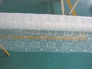 <span class=keywords><strong>Film</strong></span> EVA PEVA gaufré carré, directement de l'usine |   Certifié ISO 9001 et REACH |   Approvisionnement en gros volume <span class=keywords><strong>pour</strong></span> les fabricants de rideaux de douche - Product Image 3