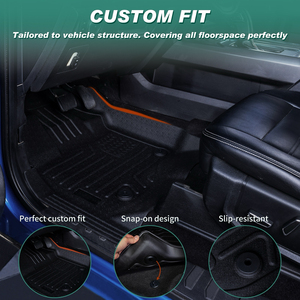 Alfombrillas 3D TPE para <span class=keywords><strong>Maletero</strong></span> de Coche, Alfombras para Todo Tipo de Clima para Toyota Corolla 2020-2026, Camry 2012-2023, RAV4, Tacoma - Product Image 2