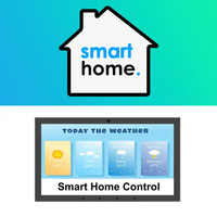 10 pulgadas multifunción Smart Home Zigbee Gateway Tuya Smart Home Control System compatible con control de voz