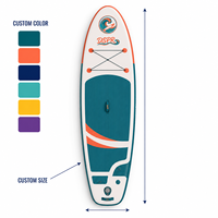 Planche à pagaie gonflable 11'6''* 35''* 6'' pour sports nautiques