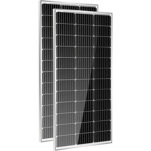 Panel Solar Monocristalino IBC de Alta Eficiencia de 100W con Certificación TUV, Kit de Panel Solar de Color Personalizado, Cargador Portátil para Estación de Energía Fuera de la Red - Product Image 1