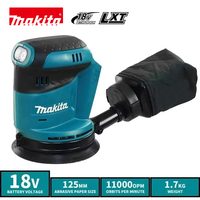 Mini ponceuse sans fil sans balais très vendue, compatible avec la batterie Makita 18V, pour le polissage du bois, outils électriques