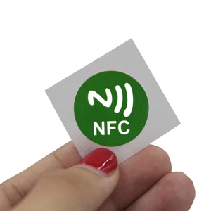 Mẫu miễn phí nhà máy giá không thấm nước vòng nhỏ RFID dán nhãn giấy lập trình 213 215 216 chip RFID NFC Tag Sticker - Product Image 1