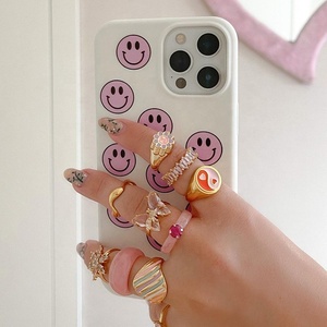 Anillos Ying Yang <span class=keywords><strong>de</strong></span> Moda, Novedad <span class=keywords><strong>de</strong></span> 2023, Anillos Delicados con Forma <span class=keywords><strong>de</strong></span> Corazón, Anillos <span class=keywords><strong>de</strong></span> Sello Individuales Coloridos - Product Image 3