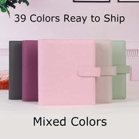 Yihe Etsy FB TK Meilleure vente galet cuir 6 or 35MM anneau lié A5 plus large budget planificateur classeur Agenda planificateur couverture