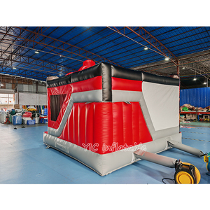 Tùy chỉnh Jumper trượt siêu anh hùng Bouncer sân chơi ngoài trời lâu đài Bouncer Bounce House trò chơi thể thao Inflatable Combo - Product Image 5
