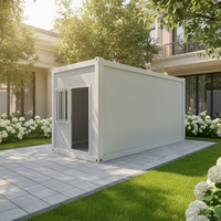 Maison de camping préfabriquée pliable, détachable, respirante, maisons conteneurs modernes, écologiques, installation rapide, solution complète