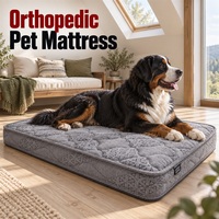 Maßgefertigte Orthopädische Hundematratze mit Individueller Bezugfarbe und Veredelter Kante für Individuelle Haustierbett-Kollektionen