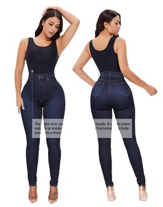 Camisola sin costuras para <span class=keywords><strong>mujer</strong></span> de alta calidad, camisetas sin mangas, fajas, Control de barriga, <span class=keywords><strong>camiseta</strong></span> interior elástica, diseño inspirado en Colombianas - Product Image 6