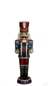 Soldier Beating Drums <b>with</b> Both Hands <b>with</b> 5 <b>Lights</b>, 12 <b>Light</b> Strips, Music and 6-Hour <b>Timer</b> - Product Image 2