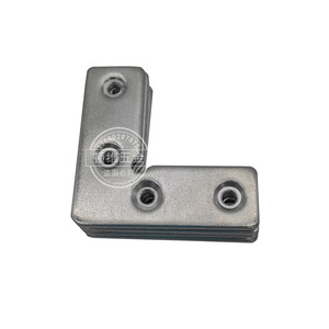Support d'angle en aluminium Autonomie 6 – Connecteur robuste pour quincaillerie de porte et fenêtre, idéal pour la décoration intérieure - Product Image 4