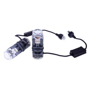 Newest Bi LED <b>Projector</b> Lens Mini H4 40W 5500K Car Headlight LED Lamp for Auto Motorcycle <b>Light</b> Retrofit - Product Image 2