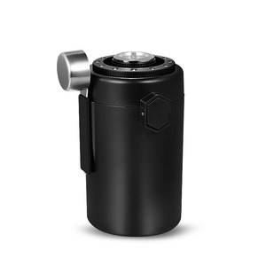 Recipiente de almacenamiento de granos de café de cocina sellado directamente hermético con válvula de monitor de humedad, cuchara magnética para cocina de alimentos - Product Image 3