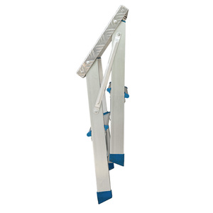 Échelle pliante portable en alliage d'aluminium d'usine personnalisée échelle intérieure en aluminium escabeau large pour ouvrier mural - Product Image 6