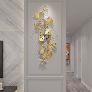 Large Gold Digital Interior Home Decoration Antique Cheap Luxury Big <strong>Wall</strong> <strong>Clock</strong> - Product Image 3