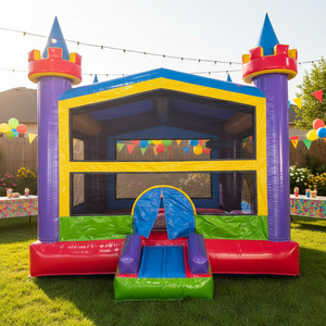 Castello Gonfiabile Unisex per Noleggio, Casa Rimbalzante Gonfiabile, Castello Gonfiabile per Salti, Castello Rimbalzante Gonfiabile per Noleggio - Product Image 1