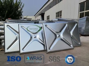 Réservoir d'eau en acier galvanisé à chaud, réservoir de <span class=keywords><strong>piscine</strong></span> galvanisé, Émirats arabes unis, Koweït, Thaïlande, panneau pressé HDG - Product Image 5