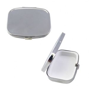 Boîte à pilules en métal de petite taille, unique, en acier inoxydable, vente en gros à prix réduit - Product Image 1