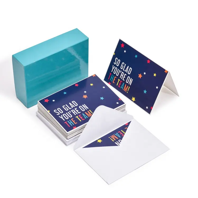 Индивидуальная печать логотипа дешевые оптовые свадебные приглашения благодарственные открытки складные бумажные поздравительные открытки