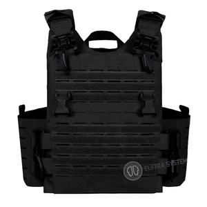 أسود حاملة لوحة مدمجة الأمن Chaleco Tactico سترة تكتيكية نسيج مركب LSR الصيد في الهواء الطلق وصول جديد الصيد - Product Image 1