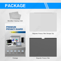 Protecteur d'écran de confidentialité pour ordinateur portable, filtre anti-éblouissement magnétique amovible pour Macbook Air 13.3 pouces M1