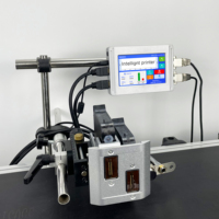 Mini impresoras automáticas de inyección de tinta Máquina de impresión de logotipos Código QR Impresoras de inyección de tinta a la venta Industria Fecha de caducidad Codificador en línea