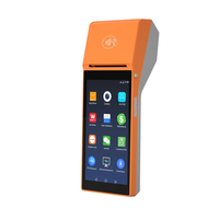 Terminal POS Portátil Inteligente JJPOS de Fábrica, 5.5 Pulgadas, 4G, Escáner 2D + NFC, Sistema Operativo Android, CPU de Cuatro Núcleos, Impresora Térmica JJ-9100