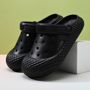 Women's <b>Clogs</b> Summer Outdoor Wear Thick Soled EVA Breathable Non Slip Closed Toe Slippers For Men And Women - Product Image 2