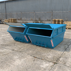 Conteneur industriel de traitement des déchets BDB P36, capacité 5,5 m³, pour débris, grand stockage, en acier Hardox ST-52, garantie 1 an - Product Image 3