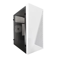 Boîtier PC de bonne qualité et pas cher, cabinet CPU, boîtier d'ordinateur de bureau M-ATX, tours moyennes, châssis de bureau, tôle personnalisée