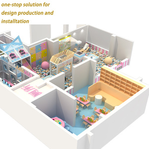 Thiết bị sân chơi trong nhà bán chạy nhất cho trẻ em, có bể bóng chơi mềm - Product Image 2