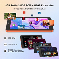 Tablette C Idea 7 pouces Android 16, 8 Go de RAM, 256 Go de ROM, double SIM, appels Wi-Fi pour le jeu et l'éducation