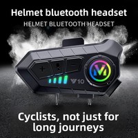 Casque de moto style sport le plus vendu avec casque audio intégré, basses profondes, musique stéréo, appels mains libres et confort durable