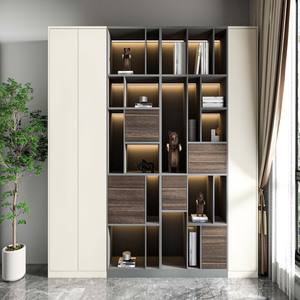 تخصيص المنزل بالكامل: رف كتب مخصص صديق للبيئة وموفر للمساحة - للفيلا/الفندق/المكتب/غرفة الدراسة - Product Image 3