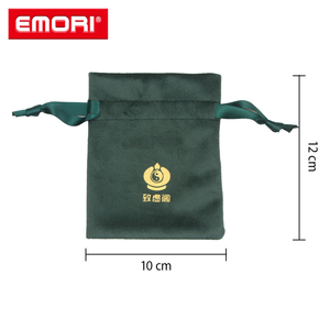 OEM Soft Touch Flannel Jewelry Pouch for Travel Gift Packaging Earrings Necklaces Rings <b>Bracelets</b> - Product Image 2