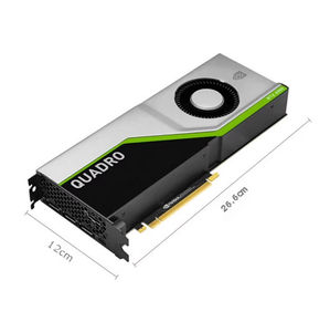 <span class=keywords><strong>Carte</strong></span> <span class=keywords><strong>graphique</strong></span> Quadro RTX6000 de 24 Go GDDR6 de 2e génération avec ventilateur de refroidissement actif pour station de travail, GPU pour l'apprentissage de l'IA - Product Image 6