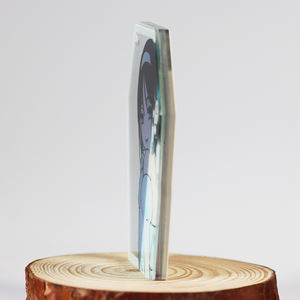 سلاسل مفاتيح أويو 3D شكل مخصص مرآة على شكل قلب سلسلة مفاتيح بلاستيك أكريليك جذاب طباعة مخصصة إبداعية - Product Image 5