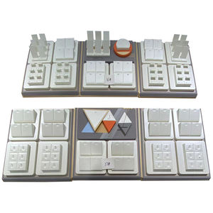 Expositor de Joyería Personalizado de Lujo para Tiendas, para Exhibición de Anillos, Aretes, Colgantes y Collares, Directo de Fábrica - Product Image 1