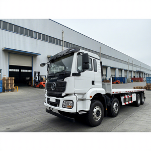 شاحنة شاكمان M3000S 8x4 ذات سطح مسطح بحمولة 25 طن للخدمات اللوجستية ونقل الحاويات، شاحنة ذات سطح مسطح للبيع - Product Image 1